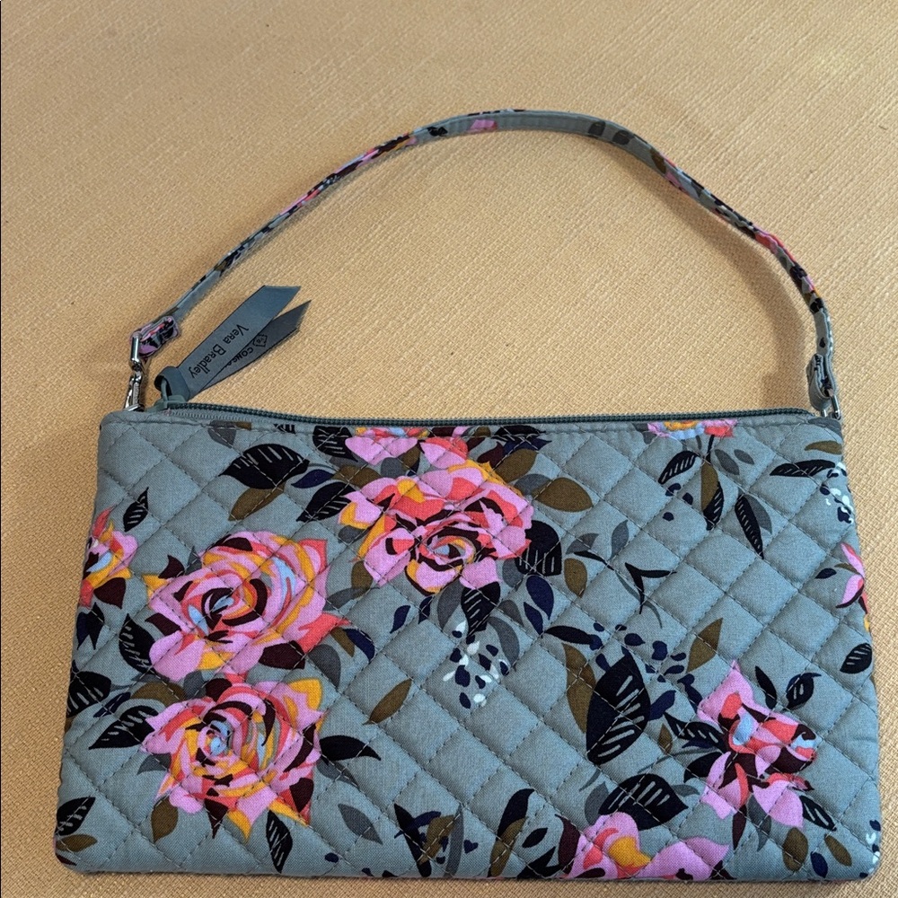 Vera Bradley Rosy Outlook RFID Convertible Wristlet